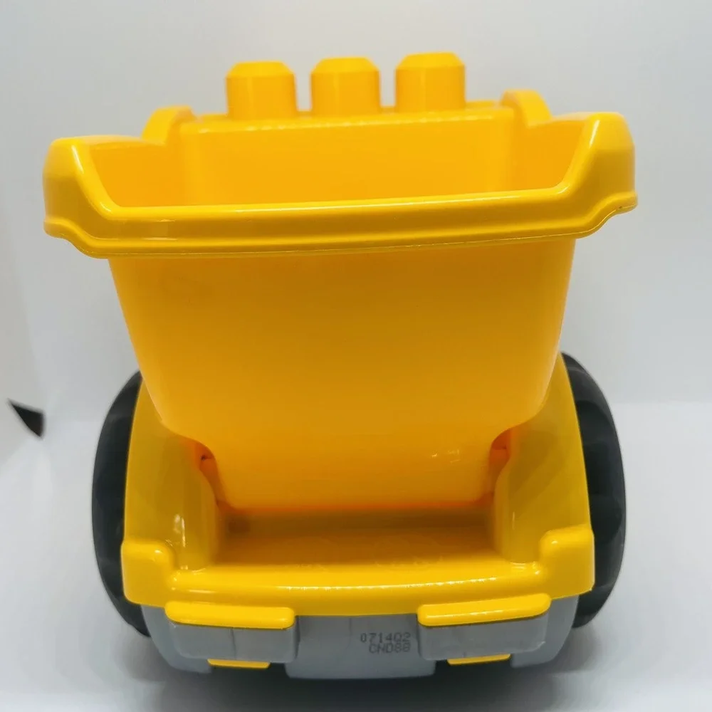 Mega Bloks First Builders Caterpillar Dump Truck‎ Yellow & Black
